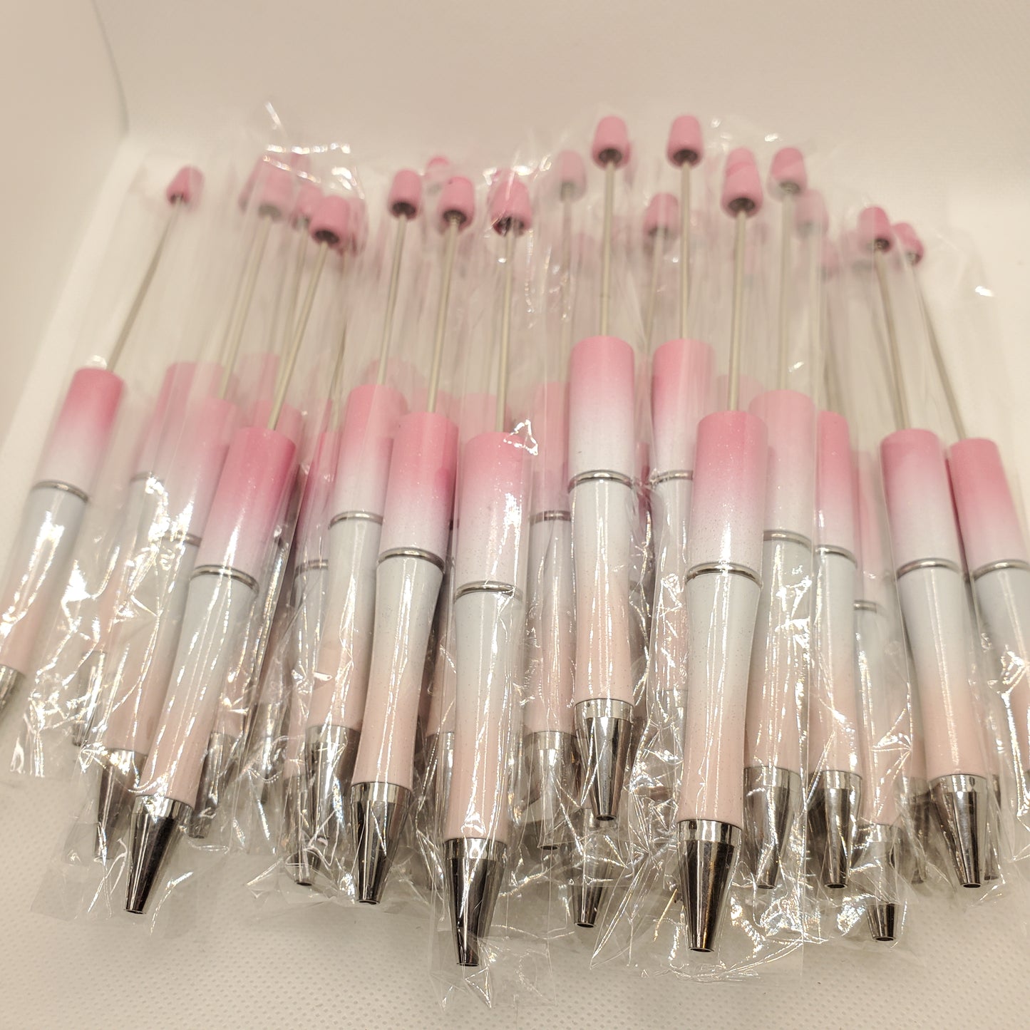 Double Pink Beadable Pens