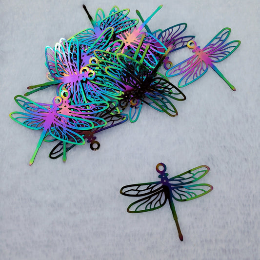 Dragonfly Rainbow Charms