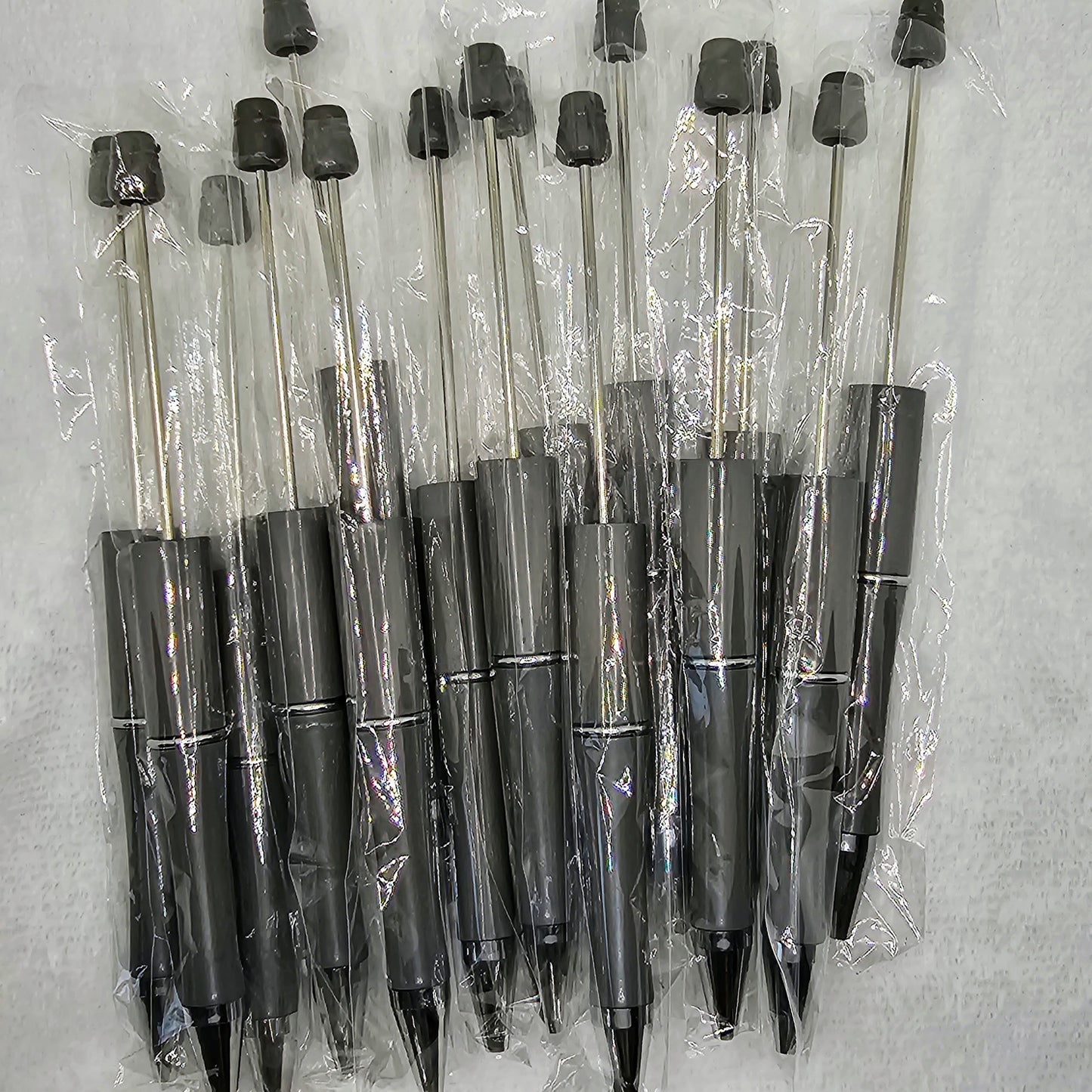 Grey Beadable Pens