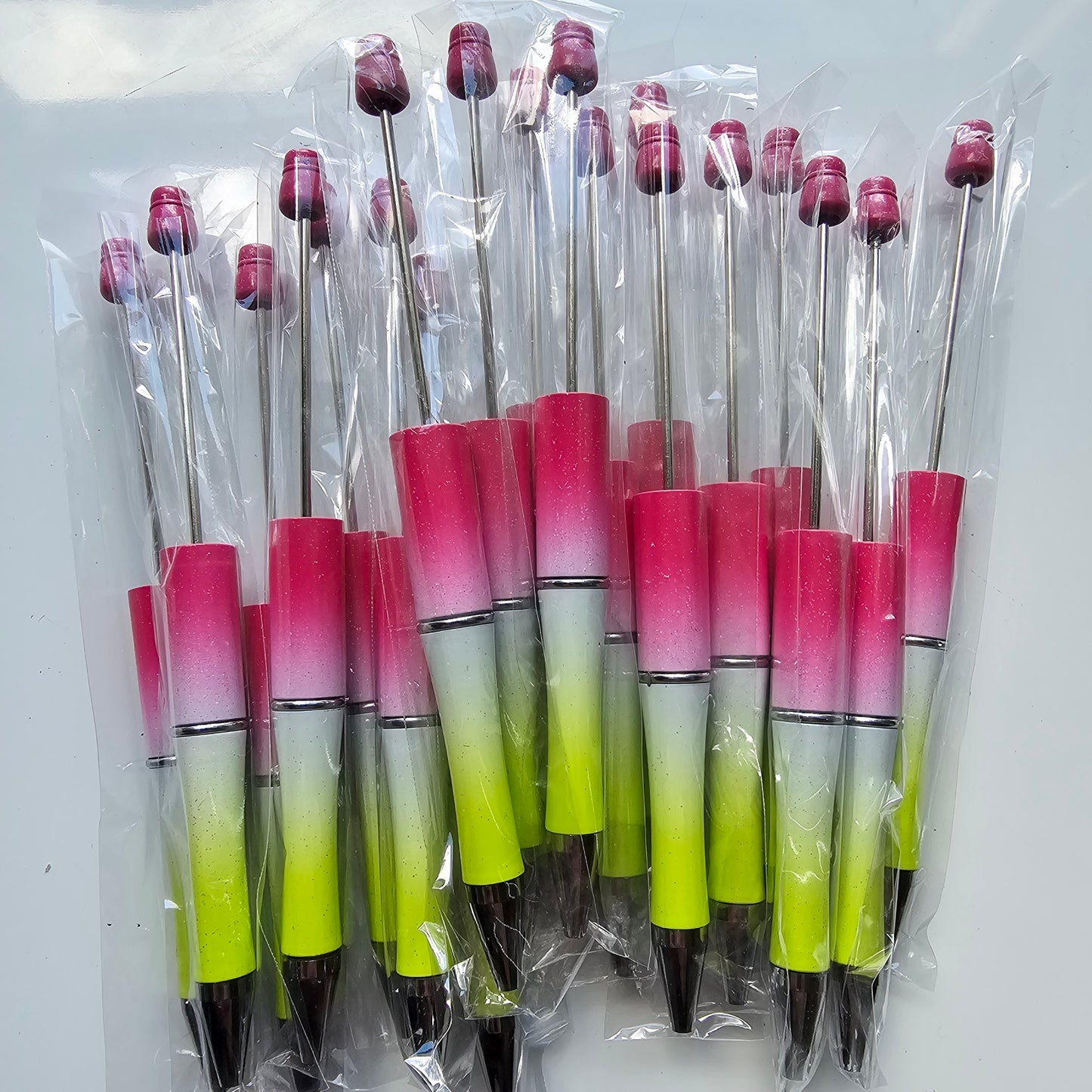 Pink Lemonade Beadable Pens
