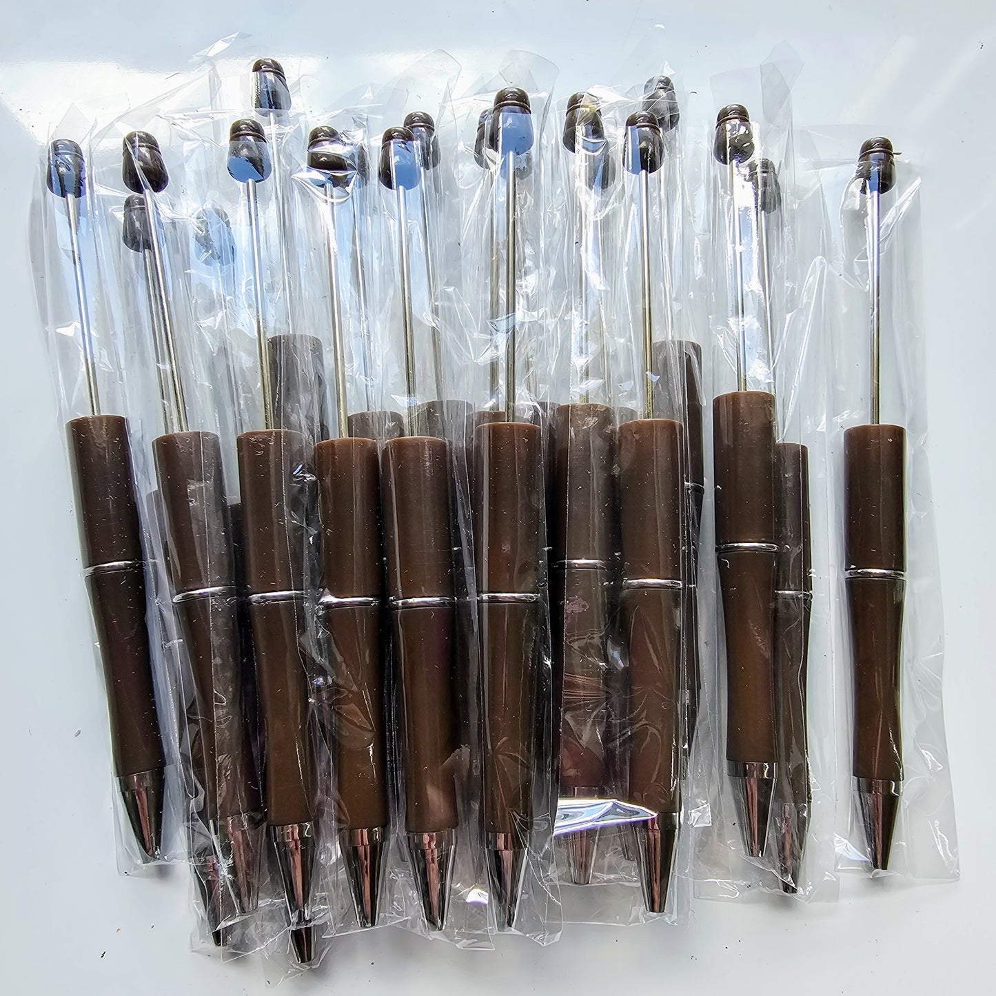 Brown Beadable Pens