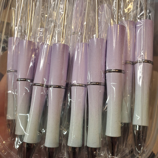Lavender Ombre Beadable Pens